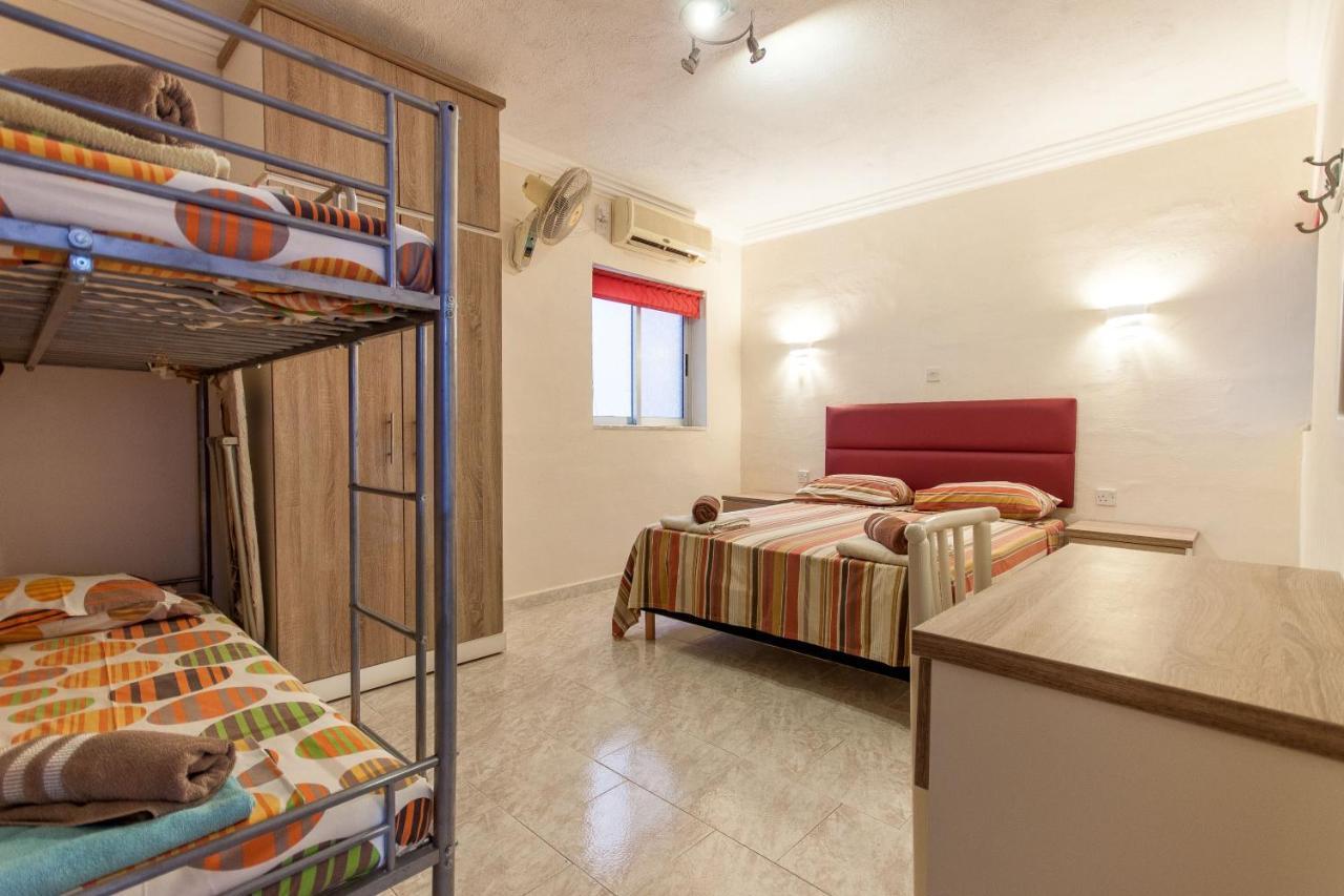 Pool And Sea Merill Apartments - Happy Rentals Mellieha Ngoại thất bức ảnh