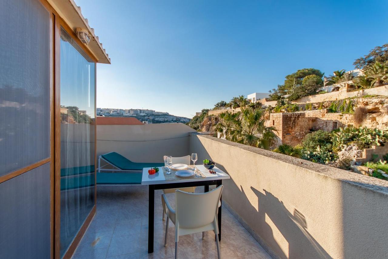 Pool And Sea Merill Apartments - Happy Rentals Mellieha Ngoại thất bức ảnh